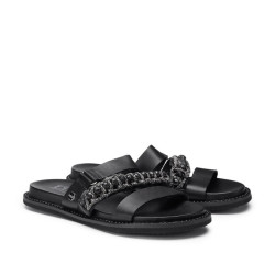 SANDALO CULT DONNA ROSHELLE 4490 SANDAL W LEATHER BLACK CLW449000
