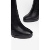STIVALE CON TACCO NEROGIARDINI DONNA IN PELLE NERO TACCO 10.5 CM ZIP II308723DE/100