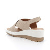 SANDALO CON ZEPPA IGI&CO DONNA  BEIGE IRIDESCENTE 5667333