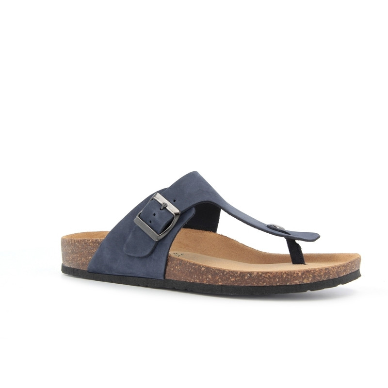 INFRADITO BIO NATURA UOMO  NABUK BLU NAVY 11FINGU-I-NABBLN