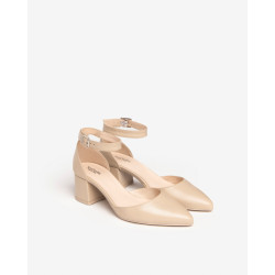 DECOLLETE' NEROGIARDINI DONNA NAPPA PANDORA LINO TPU TENNA E409500D/453