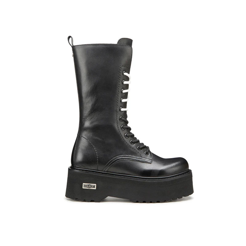 ANFIBI CULT DONNA AXL 3463 BOOT W LEATHER BLACK CON ZEPPA CLW346300