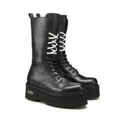 ANFIBI CULT DONNA AXL 3463 BOOT W LEATHER BLACK CON ZEPPA CLW346300