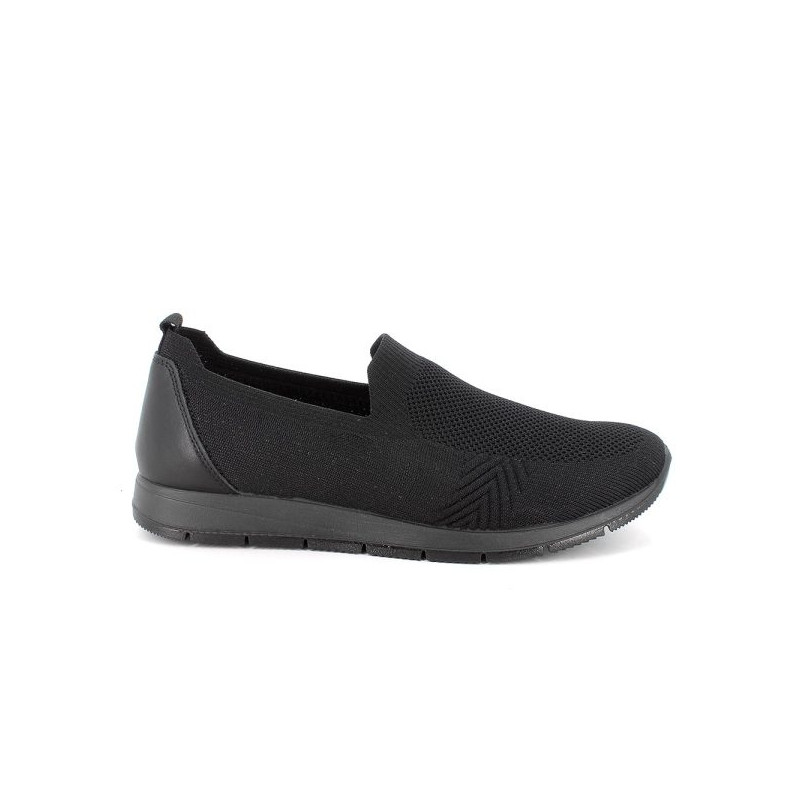 SLIP-ON ENVAL SOFT DONNA T.FLYKNIT6 RECY NERO 7763300