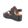 SANDALI CON ZEPPA IGI&CO DONNA NAPPA SOFT NERO 1164577    