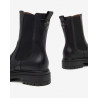 STIVALETTO NEROGIARDINI DONNA CHELSEA IN PELLE GUANTO NERO TR FOLGARIA I411830D/100