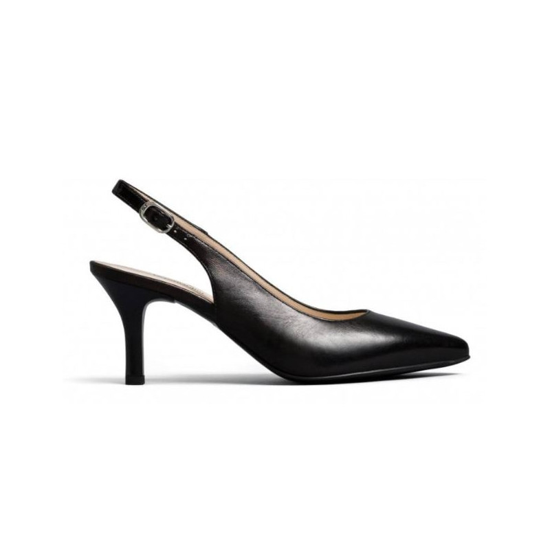 DECOLLETE'' NEROGIARDINI NAPPA PANDORA NERO TPU FONTE NERO E011090DE/100