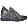 SNEAKERS NEROGIARDINI DONNA CON ZEPPA PARADISE PERL.PIOMBO T.BRILL ANTRACITE A908860D109