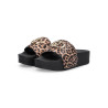 CIABATTE LIU JO DONNA MYKONOS 01 - SLIPPER PRINTED SPREADING LEOPARD BA6077EX022S19C1