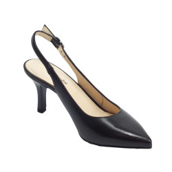 DECOLLETE'' NEROGIARDINI NAPPA PANDORA NERO TPU FONTE NERO E011090DE/100