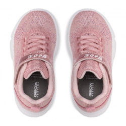 SNEAKERS  GEOX BAMBINA J ARIL G. D - SHI.KNIT.TEX+SIN LT ROSE J25DLD 07QBC C8172 TG:36,37,38,39