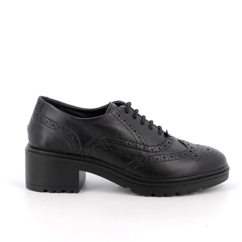 FRANCESINA IGI&CO DONNA  CAPRA FIDELIO  NERO TACCO 4,5CM 8651400