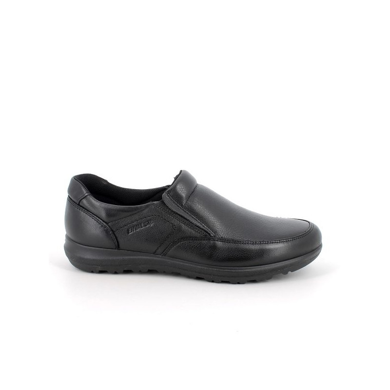 SLIP-ON ENVAL SOFT UOMO IN PLLE NERO 6712000
