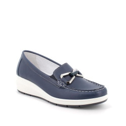 MOCASSINO ENVAL SOFT DONNA BLU ZEPPA IN PELLE 7751900