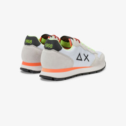 SNEAKERS SUN68 UOMO TOM FLUO BIANCO Z36102 73