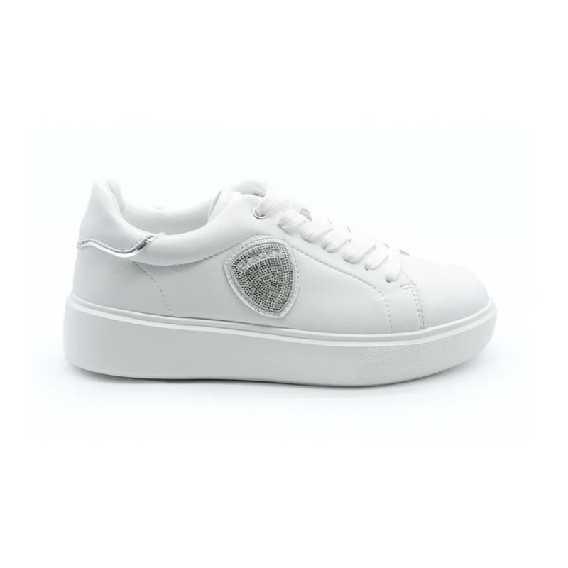 SNEAKERS BLAUER DONNA  LEATHER WHITE F3VENUS01/LEA WHI