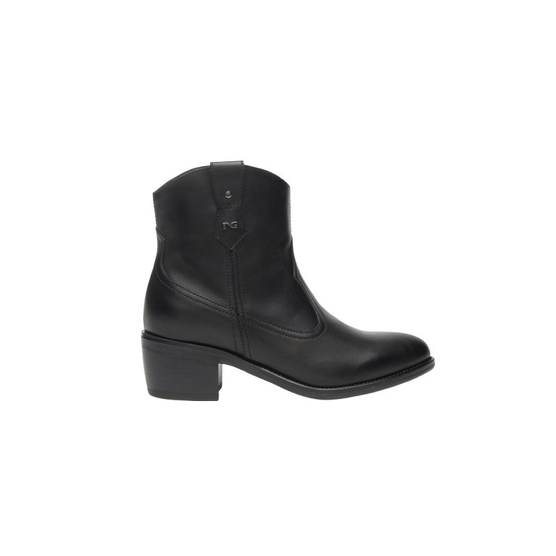 STIVALETTO NEROGIARDINI DONNA GUANTO NERO TR BASILEA NERO TACCO 4,5CM I513903D/100