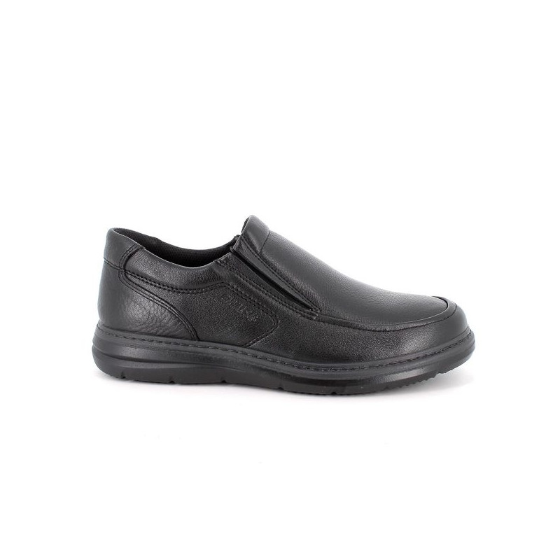 SLIP-ON ENVAL SOFT UOMO  NAPPA BOT.NATAN NERO 8720000