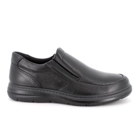 SLIP-ON ENVAL SOFT UOMO  NAPPA BOT.NATAN NERO 8720000