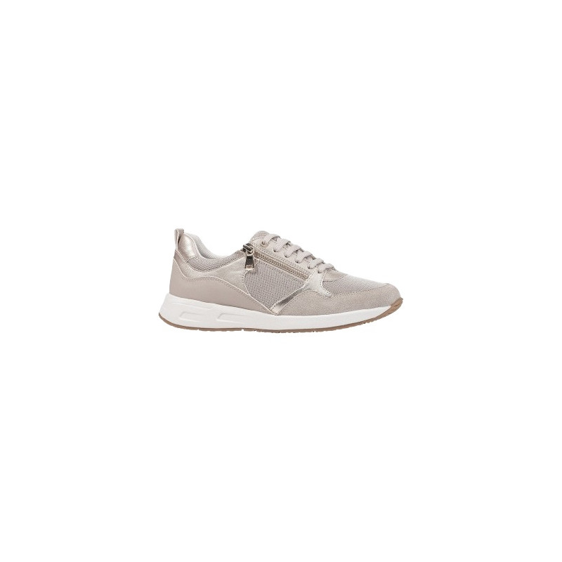 SNEAKERS GEOX DONNA D BULMYA A - SINT.PERL.+MESH   LT GOLD/BEIGE    D35NQA 0NF14 C2235