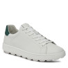 SNEAKERS GEOX UOMO SPHERICA ECUB-1 BIANCO/VERDE U45GPA 0009B C1966