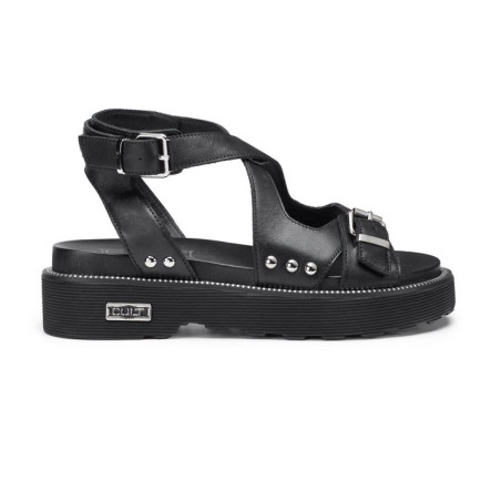 SANDALO CULT DONNA ZIGGY 4472 SANDAL W LEATHER BLACK CLW447200
