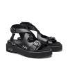 SANDALO CULT DONNA ZIGGY 4472 SANDAL W LEATHER BLACK CLW447200