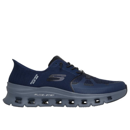 SNEAKERS SKECHERS UOMO BLU SLIP-INS 232930 NVCC