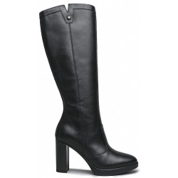 STIVALE CON TACCO NERO GIARDINI DONNA GUANTO NERO I014020D/100