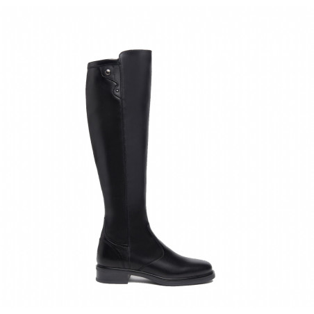 STIVALE NEROGIARDINI DONNA IN PELLE NERO ZIP I308813D/100