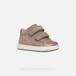 SNEAKERS PRIMI PASSI  BAMBINA B BIGLIA G.C - CAM ST+VI.PE.BO DK BEIGE/PLATINUM 19/26 B044CC 007AK C5M2U