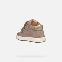 SNEAKERS PRIMI PASSI  BAMBINA B BIGLIA G.C - CAM ST+VI.PE.BO DK BEIGE/PLATINUM 19/26 B044CC 007AK C5M2U