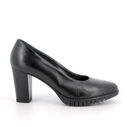 DECOLLETE' IGI&CO DONNA IN PELLE NERO TACCO 6,3CM 6697400