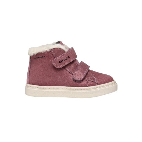 SNEAKERS GEOX BAMBINA B NASHIK WPF A - SCAM.BRILL.   ROSE SMOKE TG:20/23 B465XA 00077 C8025/A