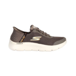 SNEAKERS UOMO SKECHERS SLIP-INS GO WALK FLEX - HANDS UP 216324 BRN