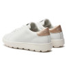 SNEAKERS GEOX DONNA SPHERICA ECUB-1 WHITE/LT GOLD D45WEA 09B04 C0005