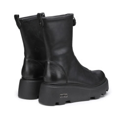 ANFIBIO CON ZEPPA CULT DONNA NEW ROCK 3554 LEATHER BLACK ZIP CLW355400