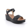 SANDALI  CON ZEPPA IGI&CO DONNA  CAPRA TAMPONATA NERO 1161600