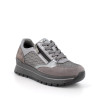 SNEAKERS  IGI&CO DONNA GRIGIO/LAMINATO ZIP + LACCI 6673833