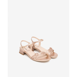 SANDALO CON TACCO NEROGIARDINI DONNA NETTUNO PHARD TPU KUK FEN NATURALE TACCO 2,5CM E615731D/660