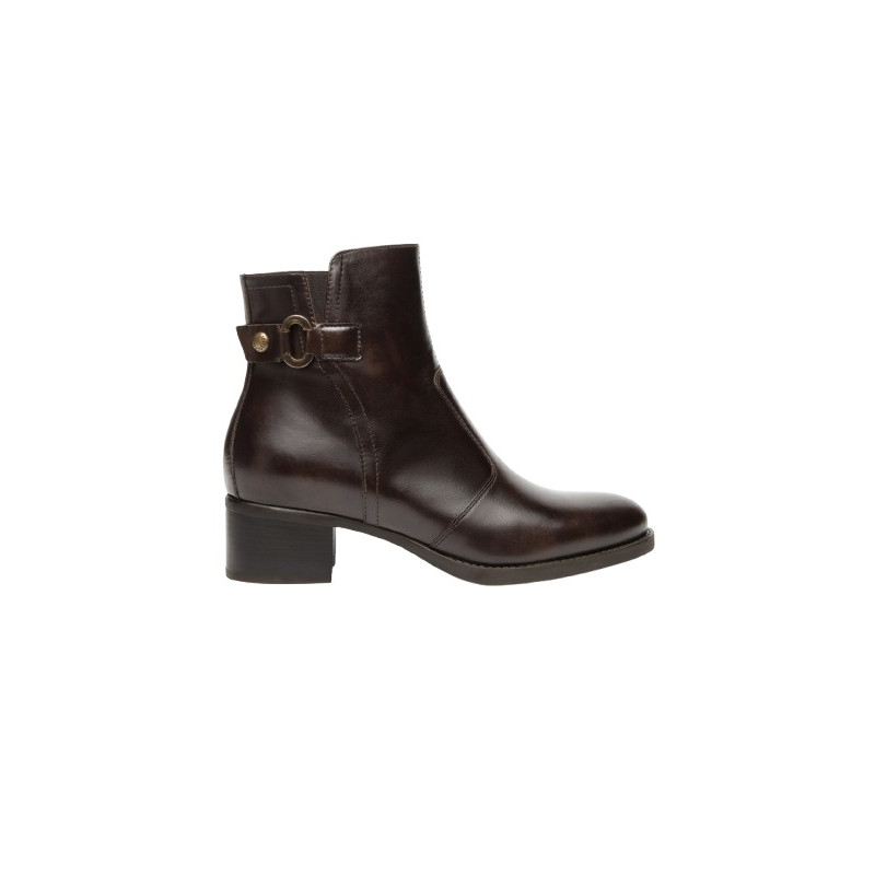 STIVALETTO NEROGIARDINI DONNA MANOLETE CUOIO TR BRESCIA 894 T.MORO TACCO 4CM I513843D400