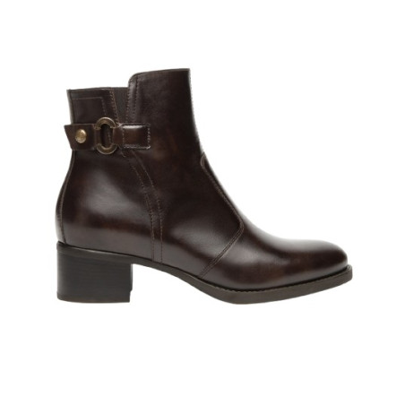 STIVALETTO NEROGIARDINI DONNA MANOLETE CUOIO TR BRESCIA 894 T.MORO TACCO 4CM I513843D400