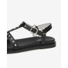 SANDALO NEROGIARDINI DONNA TAMIGI NERO TR TEULADA E615921D/100