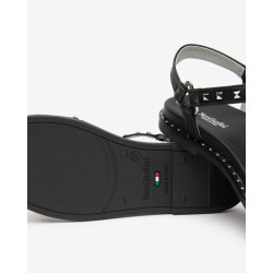 SANDALO NEROGIARDINI DONNA TAMIGI NERO TR TEULADA E615921D/100