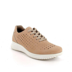 SNEAKERS ENVAL SOFT DONNA  NABUK SOFT BEIGE SCURO 1264633  