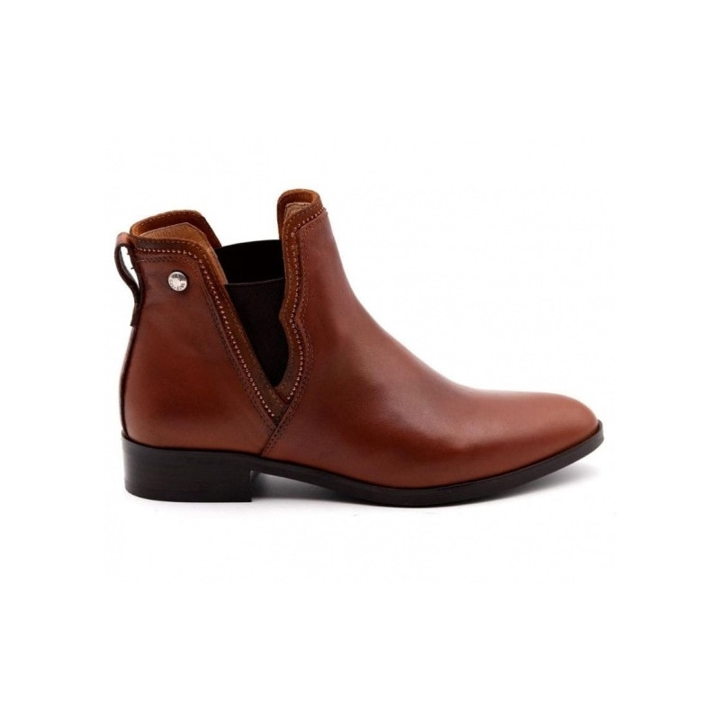 STIVALETTO NEROGIARDINI DONNA TACCO PREMIUM CUOIO VELOUR TABACCO I013061D/400