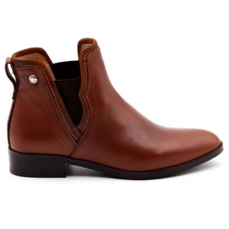 STIVALETTO NEROGIARDINI DONNA TACCO PREMIUM CUOIO VELOUR TABACCO I013061D/400