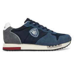 SNEAKERS BLAUER UOMO S6QUEENS05/MES NVY/GRY