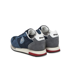 SNEAKERS BLAUER UOMO S6QUEENS05/MES NVY/GRY