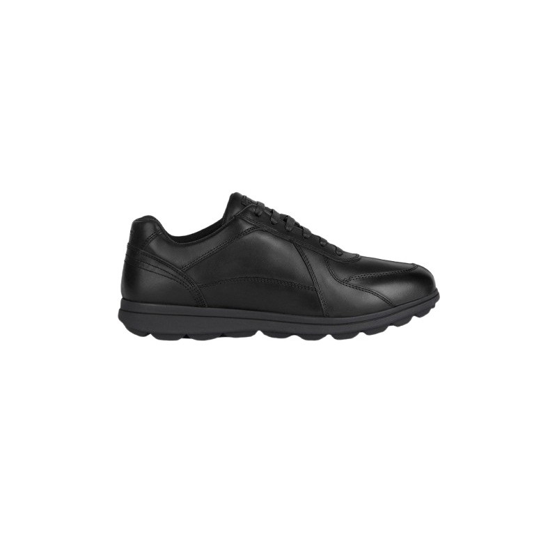SNEAKERS GEOX UOMO   U SPHERICA EC12 A - VIT.LISCIO BLACK U45GRA 00043 C9999